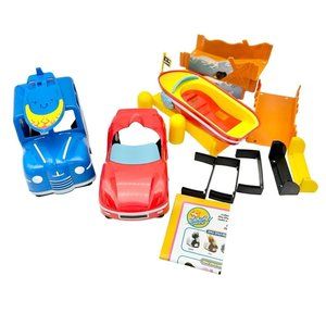 ZhuZhu Pets Accessories Woody Wagon & Surfboard, Cool Coupe, Speed Boat & Dock